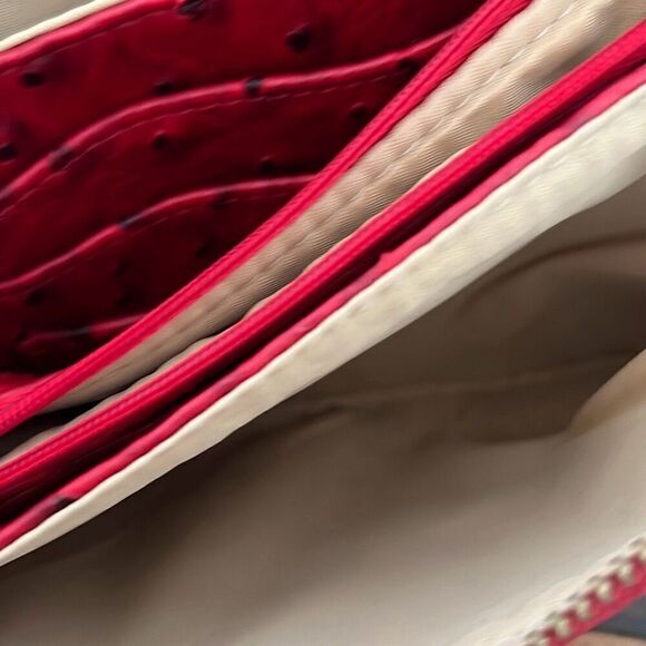 Leather clutch crossbody Small bag purse New - Picture 6 of 7